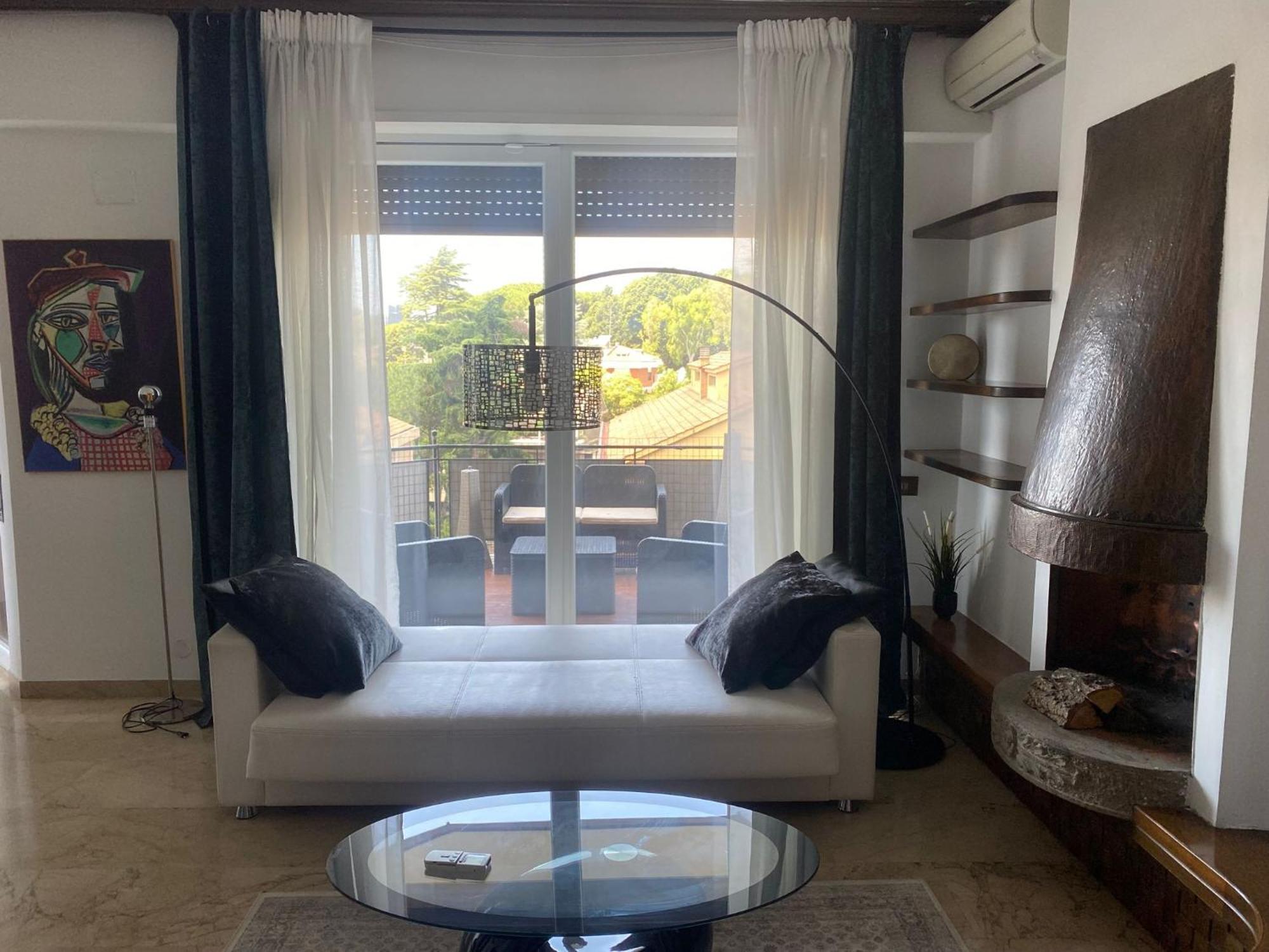 Eur Centro Lux Apartment Con Camino Rome Bagian luar foto