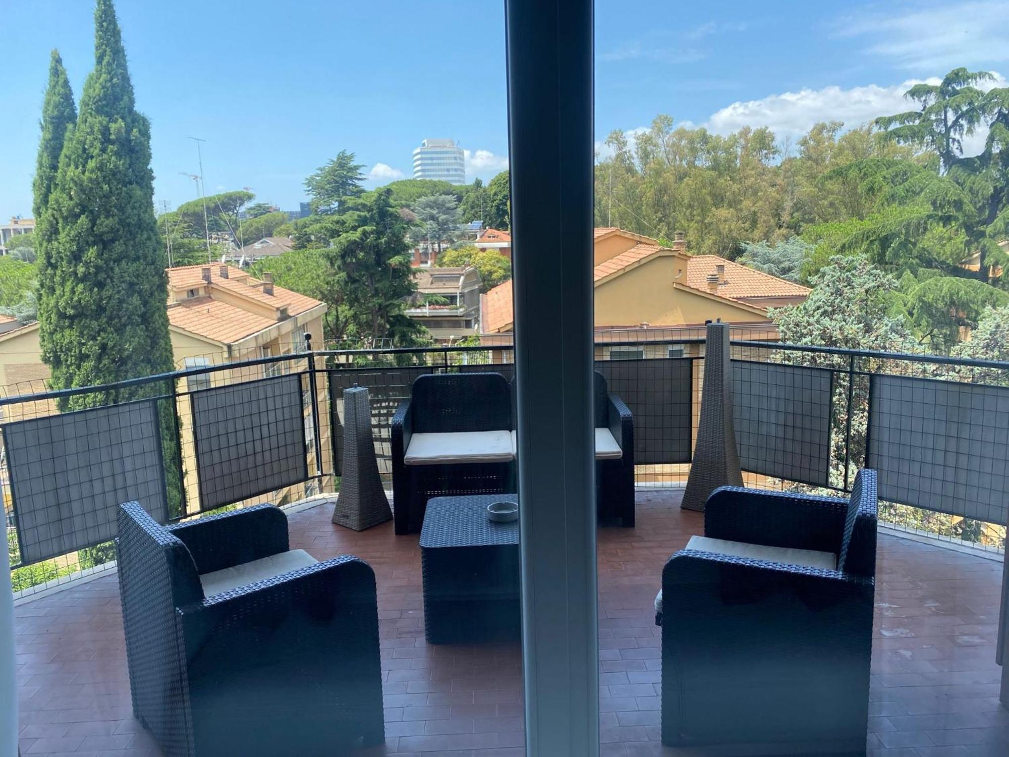 Eur Centro Lux Apartment Con Camino Rome Bagian luar foto